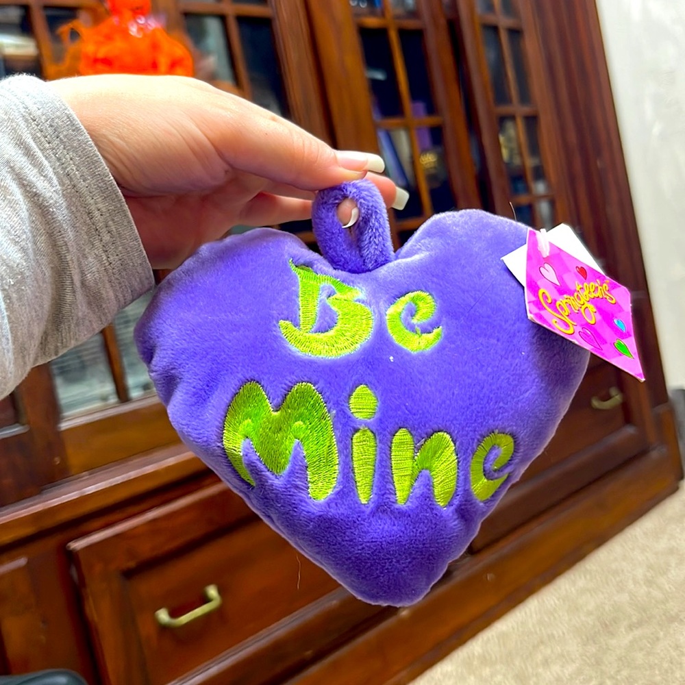 Be Mine bean bag heart